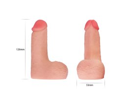 Фаллос для ношения Skinlike Limpy Cock 12,6 см,Ø 3,5 см-foto2