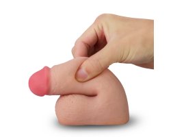 Фаллос для ношения Skinlike Limpy Cock 12,6 см,Ø 3,5 см-foto5
