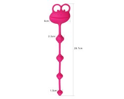 Универсальный силиконовый стимулятор розовый Silicone Frog-foto4