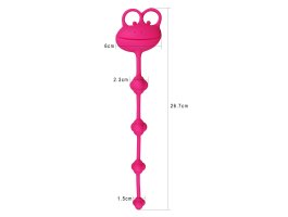 Универсальный силиконовый стимулятор розовый Silicone Frog-foto4