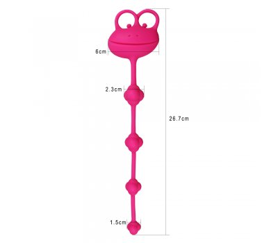 Универсальный силиконовый стимулятор розовый Silicone Frog Универсальный силиконовый стимулятор розовый Silicone Frog