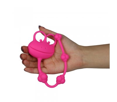 Универсальный силиконовый стимулятор розовый Silicone Frog Универсальный силиконовый стимулятор розовый Silicone Frog