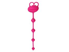 Универсальный силиконовый стимулятор розовый Silicone Frog-foto5