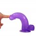 Фаллос на присоске Jelly Studs Crystal Dildo Large фиолетовый Фаллос на присоске Jelly Studs Crystal Dildo Large фиолетовый