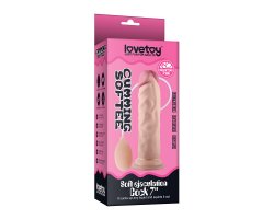 Фаллос Soft Ejaculation Cock 7 in с имитацией семяизвержения, 21,6 см, Ø 4,4 см-foto5
