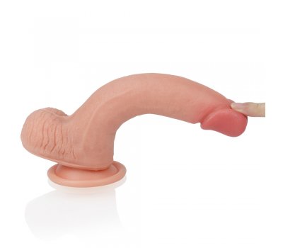Фаллоимитатор на присоске с мошонкой in Dual layered Liquid Silicone Nature Cock 20,5 см, Ø 3,5 см Фаллоимитатор на присоске с мошонкой in Dual layered Liquid Silicone Nature Cock 20,5 см, Ø 3,5 см