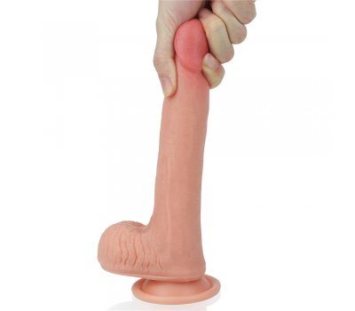 Фаллоимитатор на присоске с мошонкой in Dual layered Liquid Silicone Nature Cock 20,5 см, Ø 3,5 см Фаллоимитатор на присоске с мошонкой in Dual layered Liquid Silicone Nature Cock 20,5 см, Ø 3,5 см