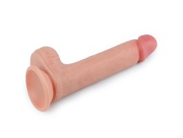 Фаллоимитатор на присоске с мошонкой in Dual layered Liquid Silicone Nature Cock 20,5 см, Ø 3,5 см-foto9