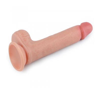 Фаллоимитатор на присоске с мошонкой in Dual layered Liquid Silicone Nature Cock 20,5 см, Ø 3,5 см Фаллоимитатор на присоске с мошонкой in Dual layered Liquid Silicone Nature Cock 20,5 см, Ø 3,5 см