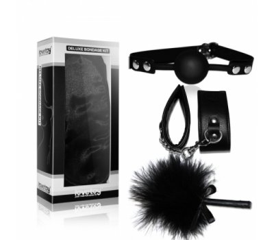 Набор Deluxe Bondage Kit (кляп,наручники, тиклер) Набор Deluxe Bondage Kit (кляп,наручники, тиклер)