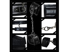 Набор Deluxe Bondage Kit (маска,наручники,тиклер,мини-вибратор)-foto3