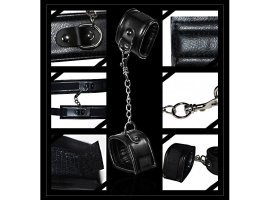 Набор Deluxe Bondage Kit (маска,наручники,тиклер,мини-вибратор)-foto3