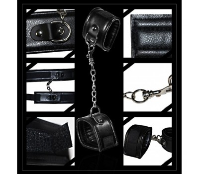 Набор Deluxe Bondage Kit (маска,наручники,тиклер,мини-вибратор)