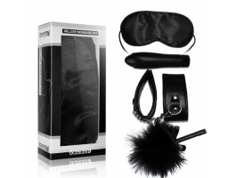 Набор Deluxe Bondage Kit (маска,наручники,тиклер,мини-вибратор)