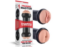 Мастурбатор двойной Traning Master Вагина и Анус 23 см, Ø 6 см Мастурбатор двойной Traning Master Вагина и Анус 23 см, Ø 6 см