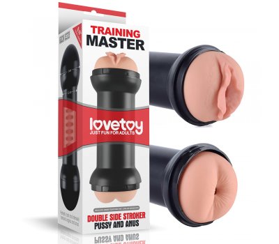 Мастурбатор двойной Traning Master Вагина и Анус 23 см, Ø 6 см Мастурбатор двойной Traning Master Вагина и Анус 23 см, Ø 6 см