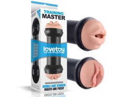 Мастурбатор двойной Traning Master Вагина и Ротик 22 см, Ø 6 см Мастурбатор двойной Traning Master Вагина и Ротик 22 см, Ø 6 см