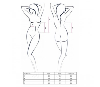 Сексуальный комплект Lenza Set L/XL