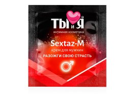Крем для мужчин Sextaz-M ( M9 ) с разогревающим эффектом 1,5 гр Крем для мужчин Sextaz-M ( M9 ) с разогревающим эффектом 1,5 гр