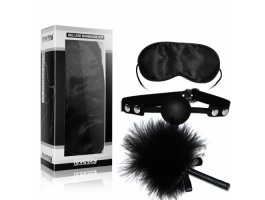 Набор Deluxe Bondage Kit (маска,кляп,тиклер)