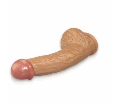 Реалистичный вибратор на присоске с розовой головкой Real Extreme Extra Girth 22 см, Ø 4,8 см Реалистичный вибратор на присоске с розовой головкой Real Extreme Extra Girth 22 см, Ø 4,8 см