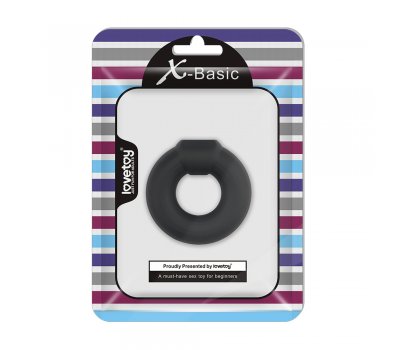 Эрекционное кольцо из медицинского силикона черное Ultra Soft Platinum Ø 2,2 см Эрекционное кольцо из медицинского силикона черное Ultra Soft Platinum Ø 2,2 см