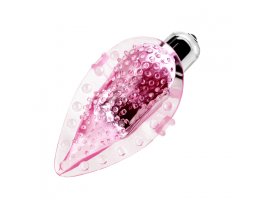 Розовый вибратор для клитора Finger Vibrator-foto3