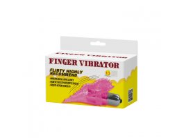 Розовый вибратор для клитора Finger Vibrator-foto8