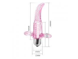 Вибро-насадка на палец Vibro Finger, розовая-foto5