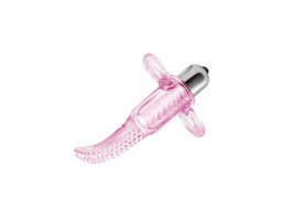 Вибро-насадка на палец Vibro Finger, розовая-foto8