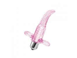 Вибро-насадка на палец Vibro Finger, розовая-foto2