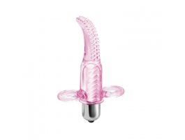 Вибро-насадка на палец Vibro Finger, розовая-foto9