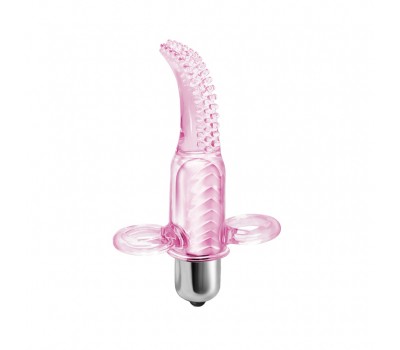 Вибро-насадка на палец Vibro Finger, розовая