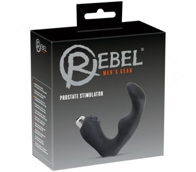 Черный cтимулятор простаты Rebel Черный cтимулятор простаты Rebel