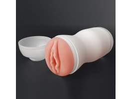 Мастурбатор вагина в колбе Sex in a can с вибрацией-foto2