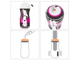 Мастурбатор вагина в колбе Sex in a can с вибрацией-foto4