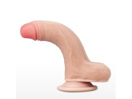 Большой реалистичный фаллос на присоске Skinlike Soft Cock 17,5 см, Ø 3,7 см-foto4