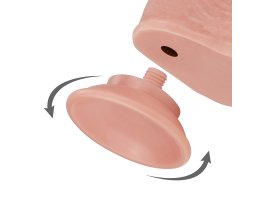 Большой реалистичный фаллос на присоске Skinlike Soft Cock 21 см, Ø 4,3 см-foto6