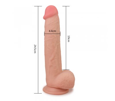Большой реалистичный фаллос на присоске Skinlike Soft Cock 24 см, Ø 4,5 см Большой реалистичный фаллос на присоске Skinlike Soft Cock 24 см, Ø 4,5 см