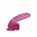 Розовый фаллос Jelly Studs Crystal Dildo Medium 17 см, Ø 3,5 см