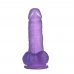 Фиолетовый фаллос Jelly Studs Crystal Dildo Small 15,5 см, Ø 3,5 см Фиолетовый фаллос Jelly Studs Crystal Dildo Small 15,5 см, Ø 3,5 см
