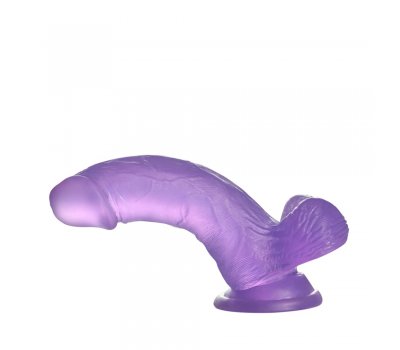 Фиолетовый фаллос Jelly Studs Crystal Dildo Small 15,5 см, Ø 3,5 см Фиолетовый фаллос Jelly Studs Crystal Dildo Small 15,5 см, Ø 3,5 см