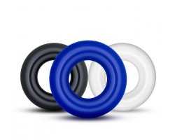 Набор из трех цветных колец Power Plus Triple Beaded Ring Set Ø 1,7 см-foto4