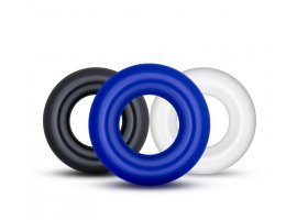 Набор из трех цветных колец Power Plus Triple Beaded Ring Set Ø 1,7 см-foto4