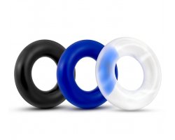 Набор из трех цветных колец Power Plus Triple Beaded Ring Set Ø 1,7 см-foto3