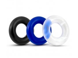 Набор из трех цветных колец Power Plus Triple Beaded Ring Set Ø 1,7 см-foto5