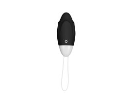 Черное виброяйцо IJOY Vibrating Love Egg 8,1 см, Ø 3,4 см-foto2