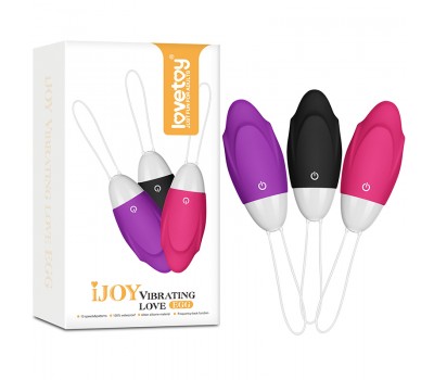 Черное виброяйцо IJOY Vibrating Love Egg 8,1 см, Ø 3,4 см Черное виброяйцо IJOY Vibrating Love Egg 8,1 см, Ø 3,4 см