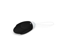 Черное виброяйцо IJOY Vibrating Love Egg 8,1 см, Ø 3,4 см-foto3