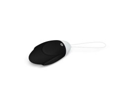 Черное виброяйцо IJOY Vibrating Love Egg 8,1 см, Ø 3,4 см-foto3